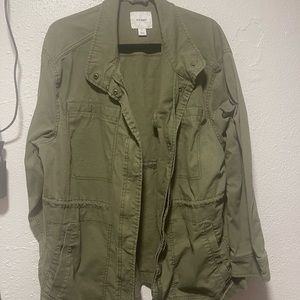 Old navy green jacket